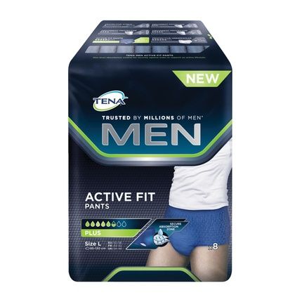 Tena Men Pants Plus Large 8 Count
