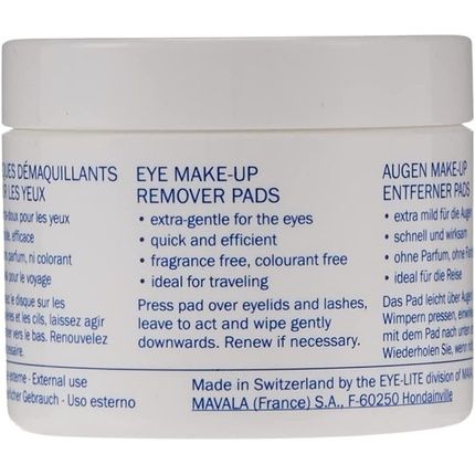 Mavala Eye Make-Up Remover Pads 75 Pads