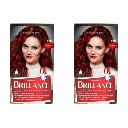 Schwarzkopf Brillance Intensive Color Creme 872 Intensive Red