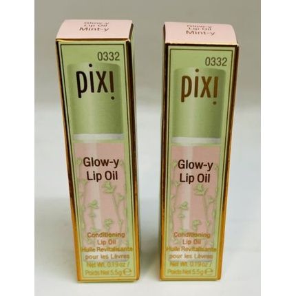 Pixi Detox Glow-Y Conditioning Lip Oil Mint-Y 0.19 Oz