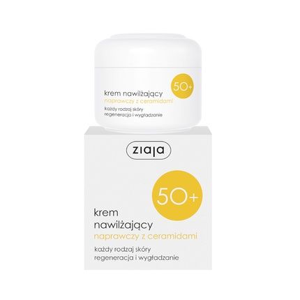 Ziaja Moisturizing Repair Cream With Ceramides 50+ For All Skin Types Day Spf6 50Ml