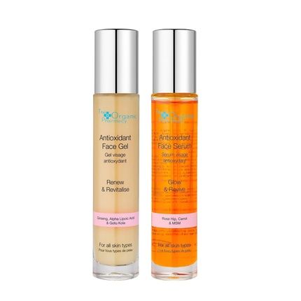 The Organic Pharmacy Antioxidant Face Duo Gel And Serum 35Ml