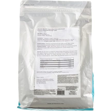 Myprotein Impact Whey Protein Strawberry Cream 2500G 2.5Kg