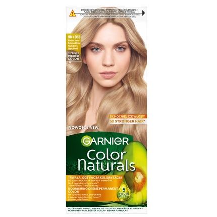 Garnier Color Naturals Cream Hair Color 9N 9.13 Very Light Beige Blonde