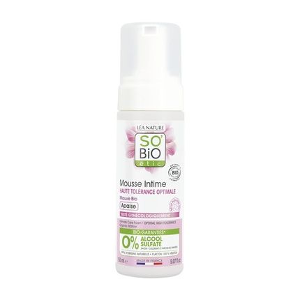 So'Bio Etic Intimate Foam Optimal Tolerance Organic Mallow Soothes