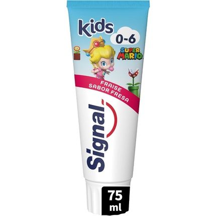 Signal Infant Toothpaste 0-6 Years Strawberry Flavor For Milk Teeth 75Ml
