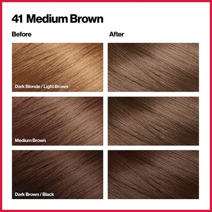Revlon Permanent Color No.41 Medium Brown 130Ml