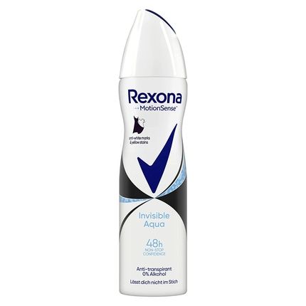 Rexona Anti-Perspirant Deodorant Spray Motionsense Invisible Aqua 150Ml