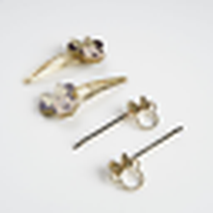 Set Accessori Capelli Minnie Mouse Disney 2 Clic Clac 2 Forcine - 2387