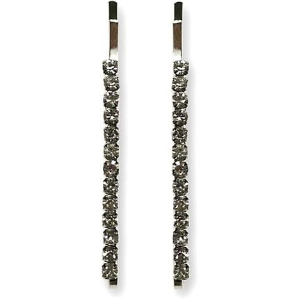 Cose Di Donna Metal And Rhinestone Hair Clip 10G