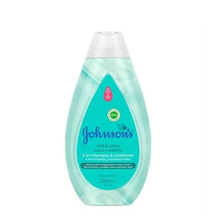 Johnson'S Baby Soft And Brilliant 2 In 1 Shampoo And Conditioner 500Ml