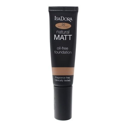 Isadora Natural Matt Foundation 35Ml 20 Matt Honey