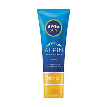 Nivea Sun Uv Face Alpine Sunscreen Protective Facial Care With Spf 50