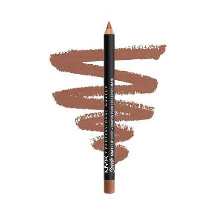 Nyx Professional Makeup Suede Matte Lip Liner Softspoken Ash Rose 1 Count
