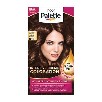 Poly Palette Hair Dye 850 Mocha Brown
