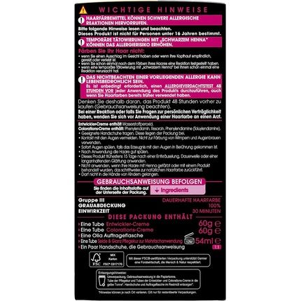Garnier Olia Oil Coloration Permanent Hair Colour No Ammonia Intense Colour 9.30 Caramel Gold 60G - Image 3