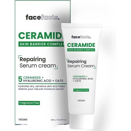 Face Facts Ceramide Repairing Serum Repairs And Hydrates Skin 30Ml