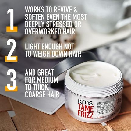 Kms Tamefrizz Smoothing Reconstructor For Strongly Textured Hair 200Ml - Image 3