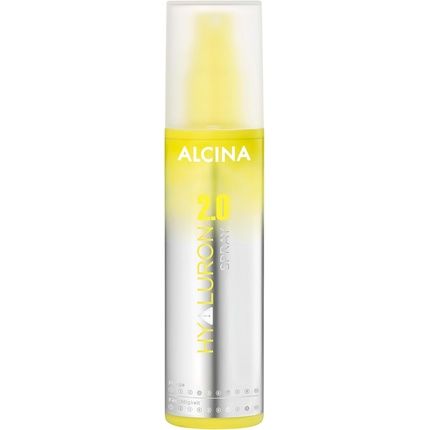 Alcina Hyaluron 2.0 Spray 125Ml Moisturizes Dry Hair Anti-Heat-Factor Prevents Heat Damage