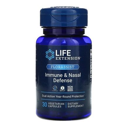 Life Extension Florassist Immune & Nasal Defense 30 Vegetable Capsules