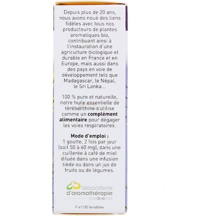 Organic Turpentine Essential Oil 10Ml Dr Valnet - Image 3