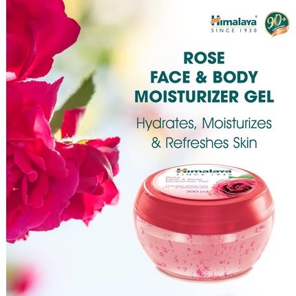 Himalaya Rose Face & Body Moisturizer Gel 300Ml - Image 3