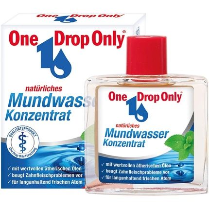 One Drop Only 50Ml Concentrated Mouthwash - Antibacterial Mouthwash For Daily Use - Up To 1000 Applications