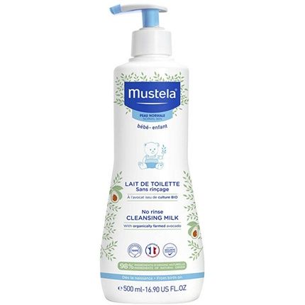 Mustela Baby No Rinse Cleansing Milk 500Ml