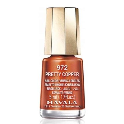 Mavala Mini Colour 972 Pretty Copper - 5Ml Nail Polish