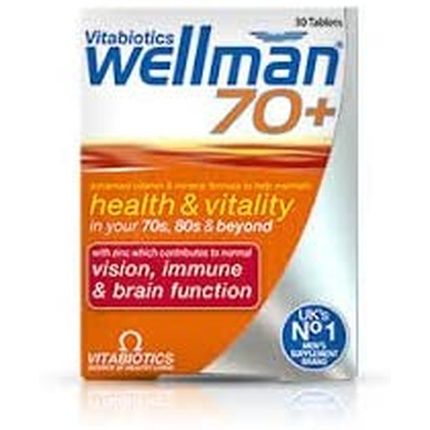 Vitabiotics Wellman 70+ 30 Tablets