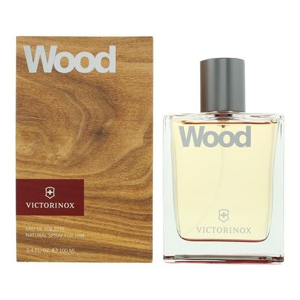 Victorinox Wood By Swiss Army For Men 3.4 Oz Edt Spray