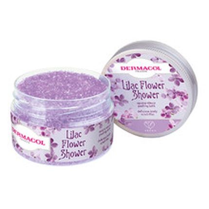 Dermacol Flower Shower Body Peeling Lilac 200G