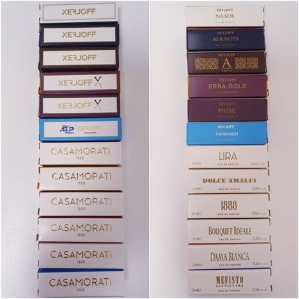 Xerjoff Casamorati Spray Samples 2Ml Choose Your Fragrance
