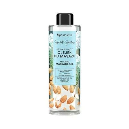 Vis Plantis Secret Garden Relaxing Massage Oil 200Ml
