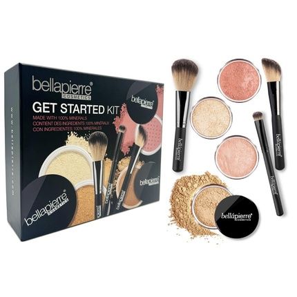 Bellapierre Get Started Kit With 2 Mineral Foundations And 1 Blush