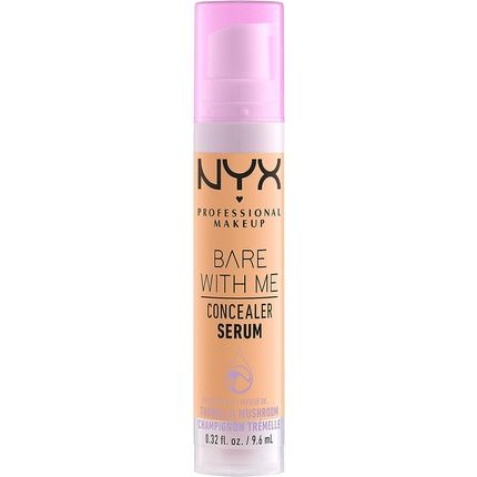 Nyx Professional Makeup Bare With Me Concealer Serum Natural Medium Coverage 9.6Ml 06 Tan