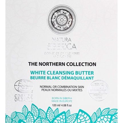 Natura Siberica Northern White Cleansing Butter For Normal/Combination Skin 120Ml