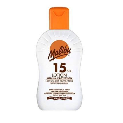 Spf 15 Lotion Medium Protection Sun Cream Water Resistant Vitamin Enriched 200Ml