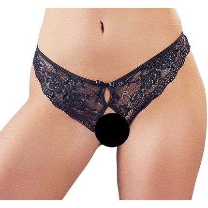 Cottelli Collection Lingerie Open Lace Panties Size S