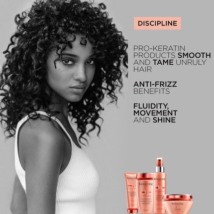 Kerastase Discipline Blow-Dry Protecting Milk With Morpho-Keratine For Thick And Fragile Hair 150Ml - Image 3