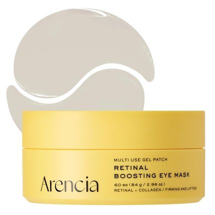 Arencia Retinal Boosting Eye Mask Hydrogel Under Eye Patches With Peptides
