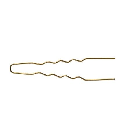 Comair Wavey Gold Hairpins 45Mm