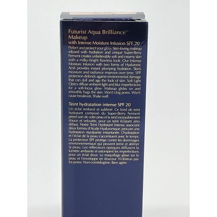 Estee Lauder Futurist Aqua Brilliance Makeup Spf 20 No. 1C0 Cool Porcelain 30Ml - Image 3