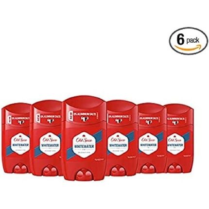 Old Spice Whitewater Deodorant Stick 50Ml - Pack Of 6