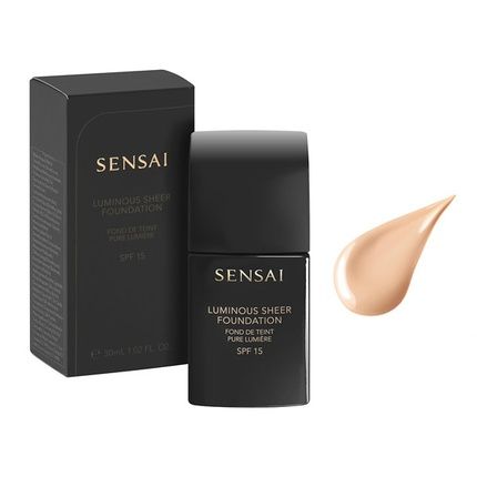 Sensai Luminous Sheer Foundation In Ochre Beige 30Ml With Spf 15