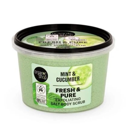 Organic Shop Fresh & Pure Mint Body Scrub 250Ml