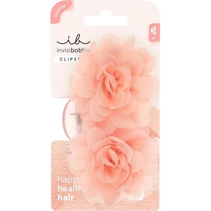 Invisibobble Clipstar M Summer Rose Large Hair Clip With Flower