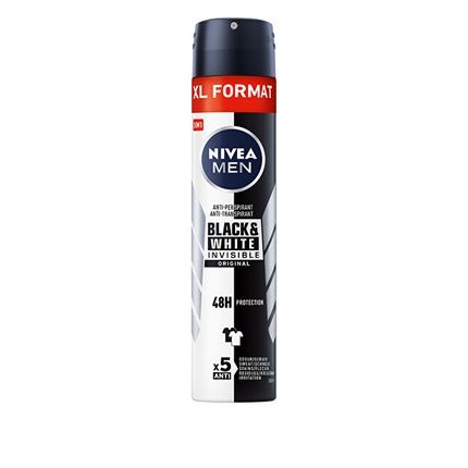 Nivea Black & White Original Antiperspirant For Men 200 Ml