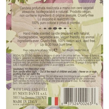 Nesti Dante Perfumed Candle Portofino, 1Er Pack 1 X 0.16 Kg - Image 3
