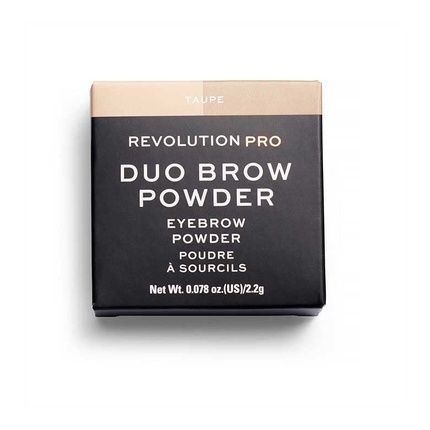 Revolution Pro Duo Eyebrow Powder Dark Brown - Image 3